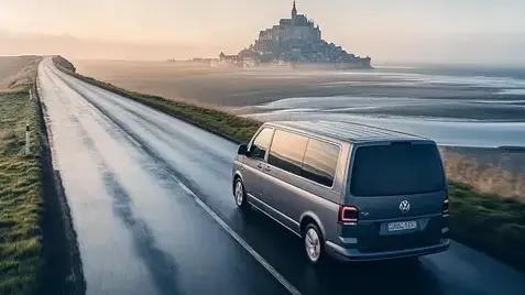taxi minibus Mont Saint Michel-4