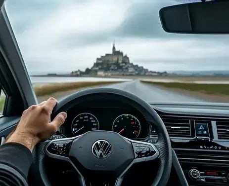 taxi minibus Mont Saint Michel-5